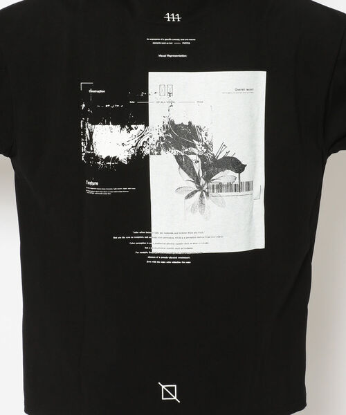 A4A(エーフォーエー)の「A4A(エーフォーエー) M.FLOWER ロンT(Tシャツ/カットソー・メンズ・ホワイト/ブラック・FREE)」の7枚目の写真