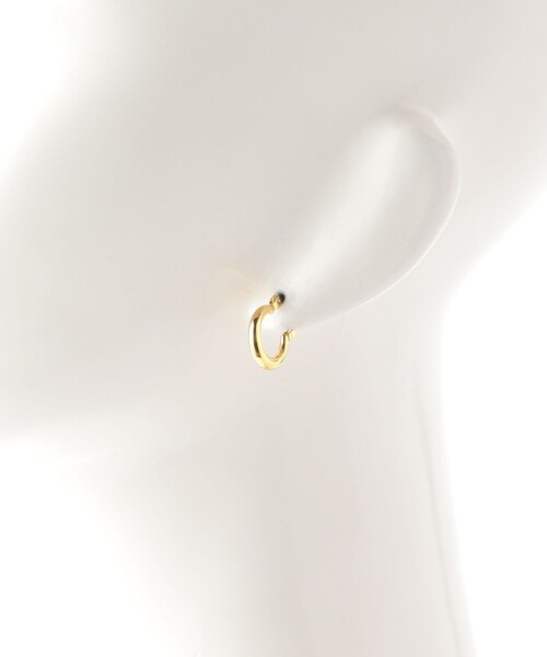 by Preek（バイプリーク）の「＜by Preek＞スモール フープピアス（ピアス（両耳用）・レディース・ゴールド/シルバー・FREE）」の6枚目の写真