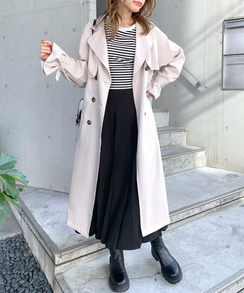 OLIVE des OLIVE（オリーブデオリーブ）の「ショートボーダーロンT（Tシャツ/カットソー・レディース・ピンク/グレー/ブラック/ブルー・FREE）」の12枚目の写真