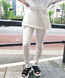 ハイウエスト/スキニーパンツ