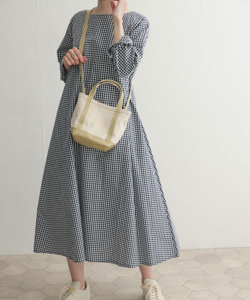 ギンガムチェックフレアワンピース ワンピース Urban Research ワンピース Doors Doors アーバンリサーチドアーズ のファッション Research 割引やプロモーション