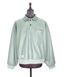 elephant TRIBAL fabrics | elephant TRIBAL fabrics Fake Leather Polo Shirt(ポロシャツ)