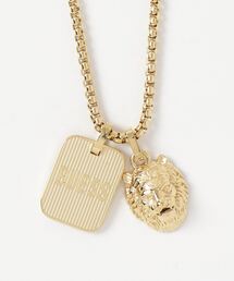 Guess | LION KING Guess Tag & 20mm Lion Necklace アクセサリー ネックレス(ネックレス)