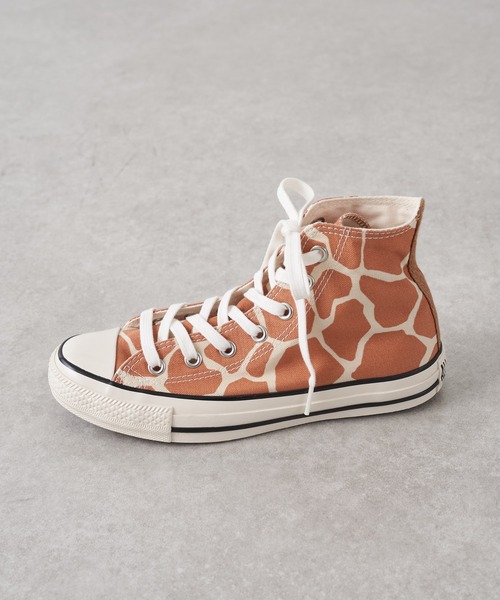 CONVERSE（コンバース）の「CONVERSE コンバース：ALL STAR GIRAFFESPOT HI（スニーカー・レディース・ブラウン・23.5㎝/24.5㎝/24㎝/23㎝）」の3枚目の写真
