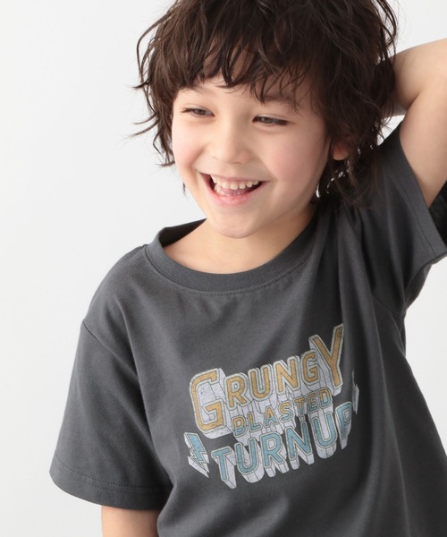 GLOBAL WORK(グローバルワーク)の「キッズ/DRY/グラフィックTシャツ半袖/267196(Tシャツ/カットソー・キッズ・ホワイト/チャコールグレー/グリーン/アイボリー/ホワイト系その他2/ホワイト系その他3/オフホワイト/ホワイト系その他/ライトイエロー/その他2/その他3/その他1/その他・110cm/120cm/130cm/140cm/150cm/160cm/100cm)」の7枚目の写真