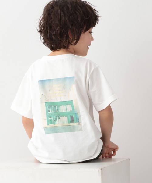 GLOBAL WORK(グローバルワーク)の「キッズ/DRY/グラフィックTシャツ半袖/267196(Tシャツ/カットソー・キッズ・ホワイト/チャコールグレー/グリーン/アイボリー/ホワイト系その他2/ホワイト系その他3/オフホワイト/ホワイト系その他/ライトイエロー/その他2/その他3/その他1/その他・110cm/120cm/130cm/140cm/150cm/160cm/100cm)」の5枚目の写真