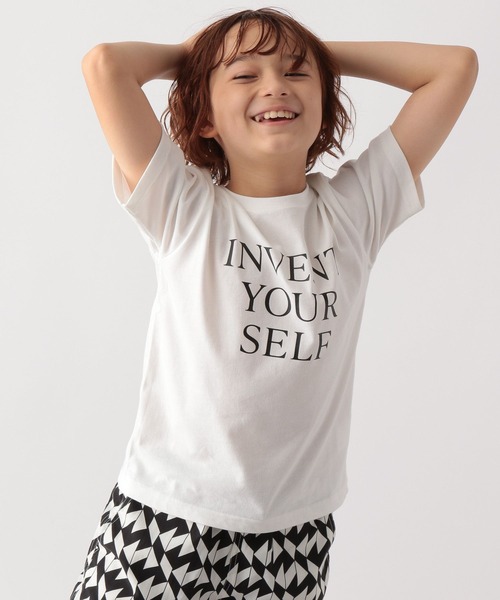 GLOBAL WORK(グローバルワーク)の「キッズ/DRY/グラフィックTシャツ半袖/267196(Tシャツ/カットソー・キッズ・ホワイト/チャコールグレー/グリーン/アイボリー/ホワイト系その他2/ホワイト系その他3/オフホワイト/ホワイト系その他/ライトイエロー/その他2/その他3/その他1/その他・110cm/120cm/130cm/140cm/150cm/160cm/100cm)」の10枚目の写真