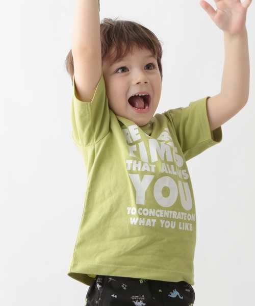 GLOBAL WORK(グローバルワーク)の「キッズ/DRY/グラフィックTシャツ半袖/267196(Tシャツ/カットソー・キッズ・ホワイト/チャコールグレー/グリーン/アイボリー/ホワイト系その他2/ホワイト系その他3/オフホワイト/ホワイト系その他/ライトイエロー/その他2/その他3/その他1/その他・110cm/120cm/130cm/140cm/150cm/160cm/100cm)」の15枚目の写真