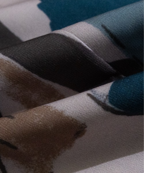 Naive magic（ナイーブマジック）の「【a】とろみシルクタッチポリエステル総柄ワイドパンツ（その他パンツ・メンズ・ホワイト/ブラック/グリーン/アイボリー・MEDIUM/LARGE）」の21枚目の写真