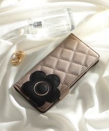MARY QUANT(}[Ng)́yMARY QUANTzDAISY PATCH  蒠^X}zP[X PU QUILT Leather Book Type Case yiPhone SEi3j,i2j/iPhone 6/7/8zyiPhone 13/14pzyiPhone 13/14/15pz(X}zP[X/Jo[)