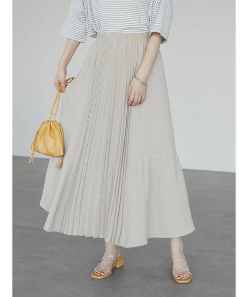 Furryrate（ファーリーレート）の「・furry rate フロントプリーツスカート（スカート・レディース・ブラック/ベージュ/グリーン・FREE）」の18枚目の写真