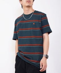 Carhartt WIP | Carhartt WIP(カーハート ワークインプログレス) KENT 半袖ボーダーTシャツ(Tシャツ/カットソー)