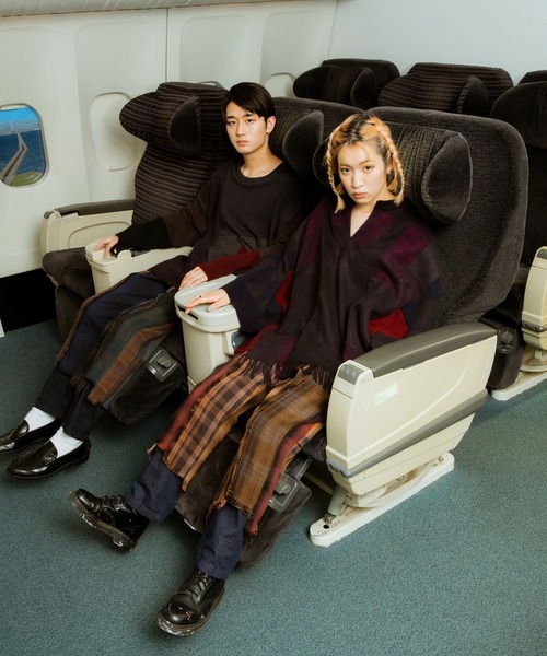 masterkey（マスターキー）の「masterkey マスターキー / BOHEMIANS カシミア100%リメイクアノラックポンチョ カシミヤニット / MK23A-V-01（ニット/セーター・メンズ・ブラック系その他・FREE）」の6枚目の写真