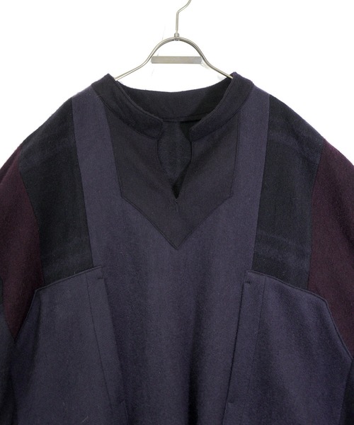 masterkey（マスターキー）の「masterkey マスターキー / BOHEMIANS カシミア100%リメイクアノラックポンチョ カシミヤニット / MK23A-V-01（ニット/セーター・メンズ・ブラック系その他・FREE）」の18枚目の写真