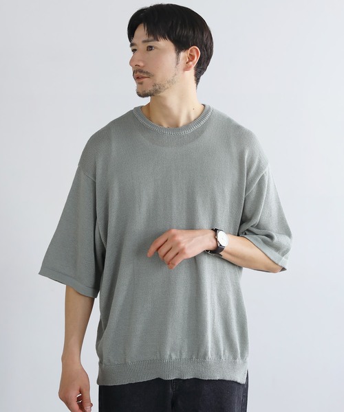 定価2.7万 reverve リバーブ レーヨン/リネン サマー ニット reverve【リバーブ】｜O WEB STORE
