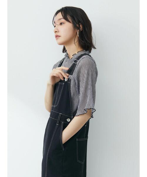 Petit fleur(プチフルール)の「・Petit Fleur ツイルマーメイドジャンスカ(ジャンパースカート・レディース・ブラック/アイボリー・FREE)」の18枚目の写真