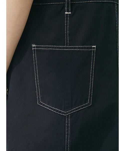 Petit fleur(プチフルール)の「・Petit Fleur ツイルマーメイドジャンスカ(ジャンパースカート・レディース・ブラック/アイボリー・FREE)」の15枚目の写真