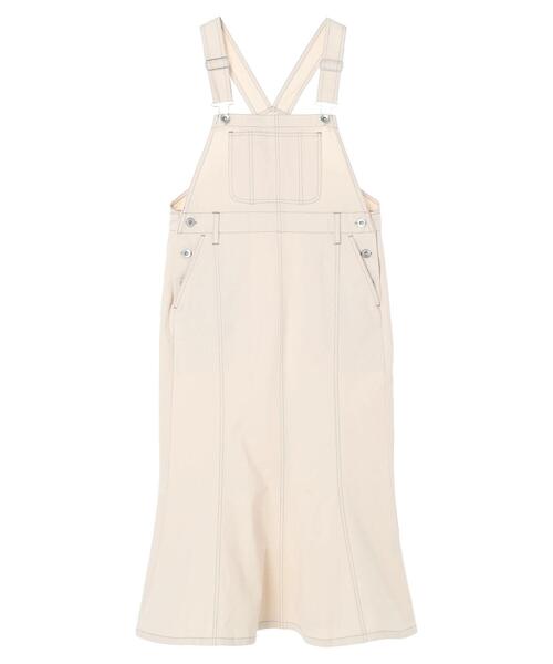 Petit fleur(プチフルール)の「・Petit Fleur ツイルマーメイドジャンスカ(ジャンパースカート・レディース・ブラック/アイボリー・FREE)」の20枚目の写真