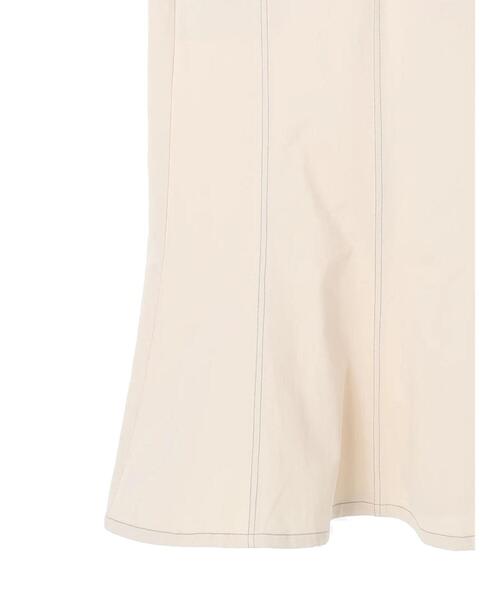 Petit fleur(プチフルール)の「・Petit Fleur ツイルマーメイドジャンスカ(ジャンパースカート・レディース・ブラック/アイボリー・FREE)」の5枚目の写真