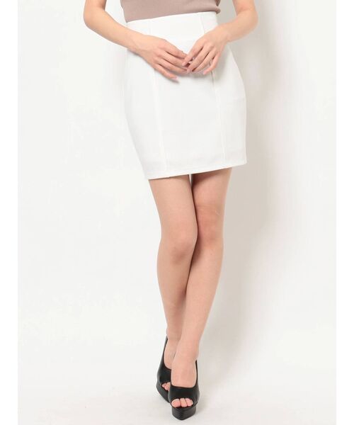 RESEXXY(リゼクシー)の「ハイウエストポンチスカート(スカート・レディース・ホワイト/ブラック/ピンク/ブルー・SMALL/MEDIUM)」の18枚目の写真