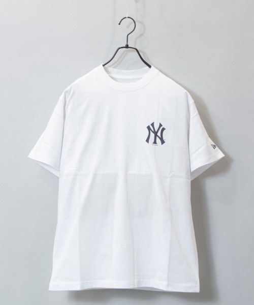 NEW ERA(ニューエラ)の「NEWERA MLB Onepoint Tee(Tシャツ/カットソー・メンズ・ホワイト/ブラック/ネイビー/ブルー/ホワイト系その他2・L/XL/XXL)」の3枚目の写真