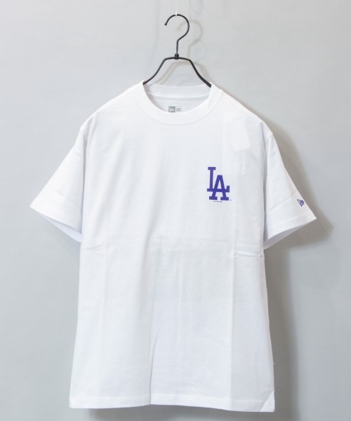 NEW ERA(ニューエラ)の「NEWERA MLB Onepoint Tee(Tシャツ/カットソー・メンズ・ホワイト/ブラック/ネイビー/ブルー/ホワイト系その他2・L/XL/XXL)」の4枚目の写真