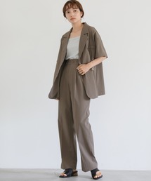 select MOCA | 切り替えデザインジャケットセットアップ(セットアップ)