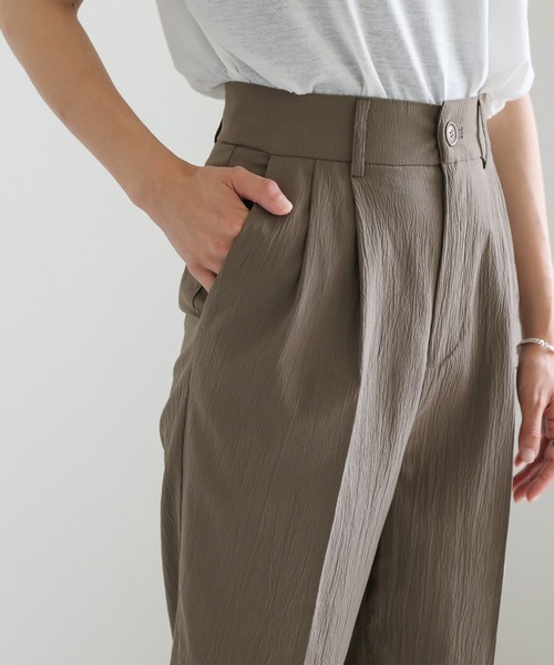 select MOCA（セレクトモカ）の「切り替えデザインジャケットセットアップ（セットアップ・レディース・ブラック/チャコールアッシュ/アイボリー・FREE）」の15枚目の写真