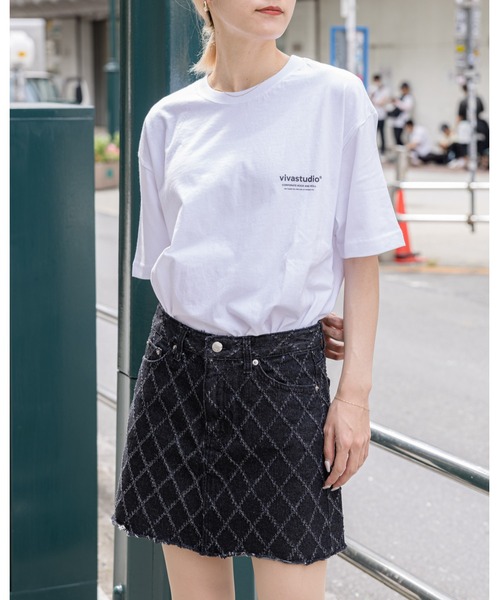 VIVASTUDIO（ビバスタジオ）の「【UNISEX】「VIVA STUDIO / ビバスタジオ 」LOCATION TEE / ロケーション 半袖Tシャツ 2295629（Tシャツ/カットソー・メンズ・ライトグレー/ホワイト/ブラック・MEDIUM/X-LARGE/SMALL/LARGE）」の6枚目の写真