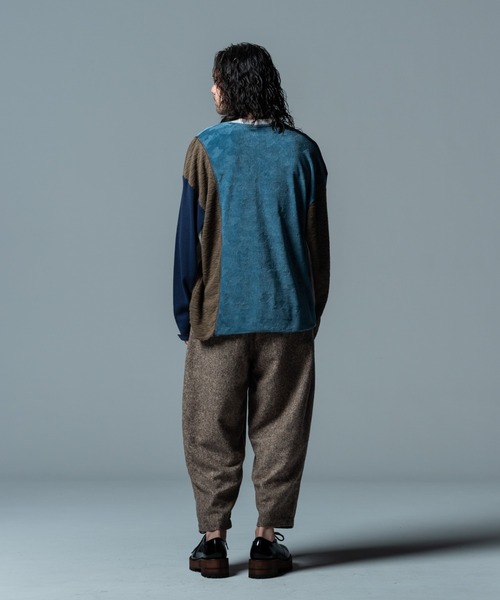 glamb(グラム)の「Octa Tuck Pants / オクタタックパンツ(その他パンツ・メンズ・ブラック/ベージュ・M/S/L)」の10枚目の写真