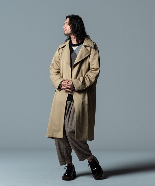 glamb(グラム)の「Octa Tuck Pants / オクタタックパンツ(その他パンツ・メンズ・ブラック/ベージュ・M/S/L)」の15枚目の写真