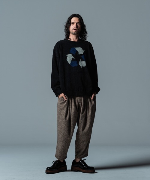 glamb(グラム)の「Octa Tuck Pants / オクタタックパンツ(その他パンツ・メンズ・ブラック/ベージュ・M/S/L)」の18枚目の写真