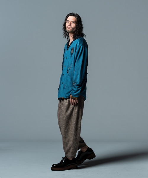 glamb(グラム)の「Octa Tuck Pants / オクタタックパンツ(その他パンツ・メンズ・ブラック/ベージュ・M/S/L)」の12枚目の写真