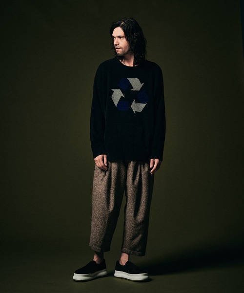 glamb(グラム)の「Octa Tuck Pants / オクタタックパンツ(その他パンツ・メンズ・ブラック/ベージュ・M/S/L)」の22枚目の写真