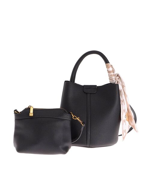 dazzlin（ダズリン）の「スカーフハンドルバッグ（ハンドバッグ・レディース・ブラック/グリーン・FREE）」の8枚目の写真