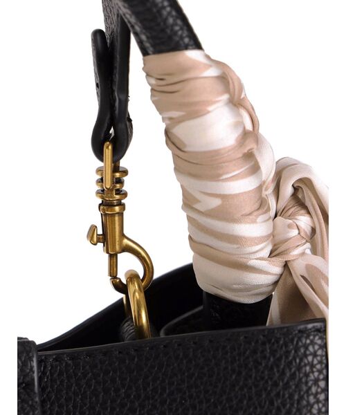 dazzlin（ダズリン）の「スカーフハンドルバッグ（ハンドバッグ・レディース・ブラック/グリーン・FREE）」の9枚目の写真