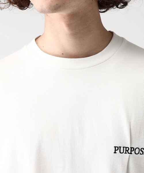 tk.TAKEO KIKUCHI(ティーケータケオキクチ)の「◆テープコラージュTシャツ(Tシャツ/カットソー・メンズ・ホワイト/ブラック/ブラウン系その他・02/03)」の7枚目の写真