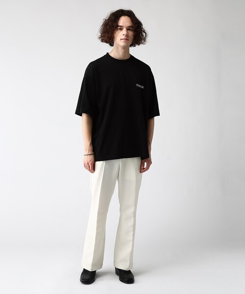 tk.TAKEO KIKUCHI(ティーケータケオキクチ)の「◆テープコラージュTシャツ(Tシャツ/カットソー・メンズ・ホワイト/ブラック/ブラウン系その他・02/03)」の14枚目の写真