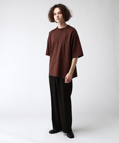 tk.TAKEO KIKUCHI(ティーケータケオキクチ)の「◆テープコラージュTシャツ(Tシャツ/カットソー・メンズ・ホワイト/ブラック/ブラウン系その他・02/03)」の17枚目の写真