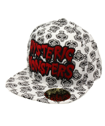 HYSTERIC MINI | HOUSE OF MONSTER “Shout Of Horror” 総柄 キャップ(キャップ)