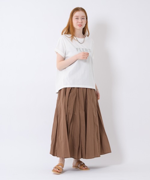 Paradise Picnic（パラダイスピクニック）の「cloche シルバーロゴカットソー（Tシャツ/カットソー・レディース・グレー/ホワイト/ブルー・FREE）」の4枚目の写真