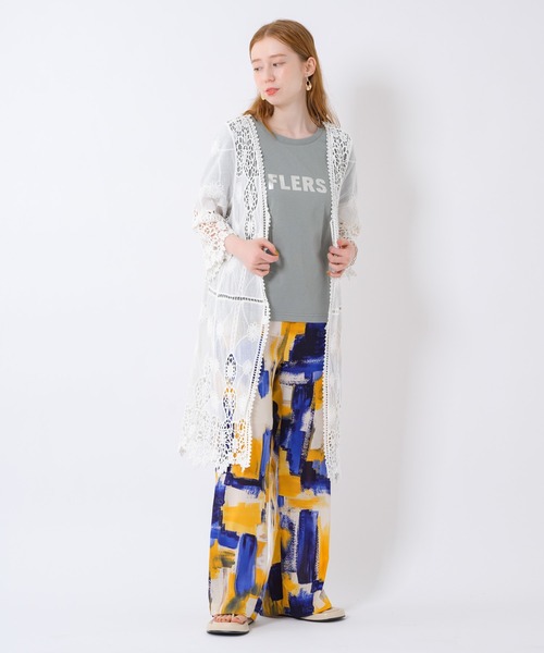 Paradise Picnic（パラダイスピクニック）の「cloche シルバーロゴカットソー（Tシャツ/カットソー・レディース・グレー/ホワイト/ブルー・FREE）」の15枚目の写真