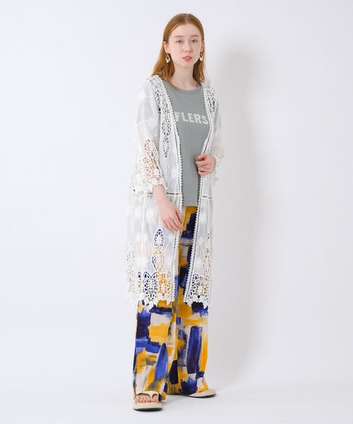 Paradise Picnic（パラダイスピクニック）の「cloche シルバーロゴカットソー（Tシャツ/カットソー・レディース・グレー/ホワイト/ブルー・FREE）」の12枚目の写真