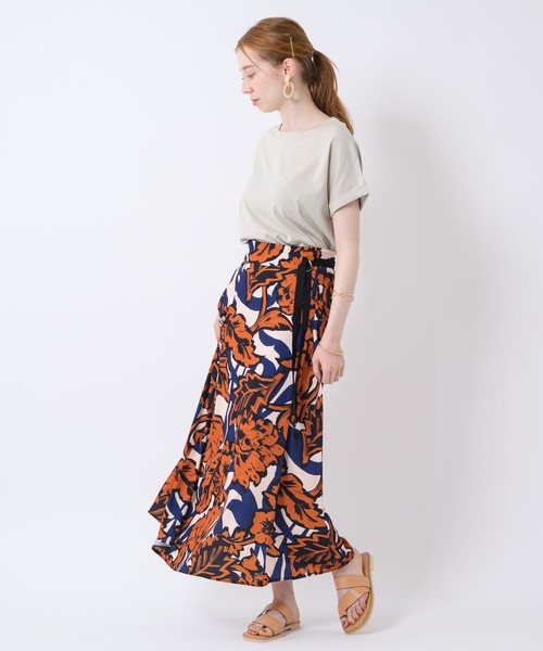 Paradise Picnic（パラダイスピクニック）の「cloche シルバーロゴカットソー（Tシャツ/カットソー・レディース・グレー/ホワイト/ブルー・FREE）」の6枚目の写真