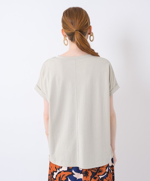 Paradise Picnic（パラダイスピクニック）の「cloche シルバーロゴカットソー（Tシャツ/カットソー・レディース・グレー/ホワイト/ブルー・FREE）」の17枚目の写真