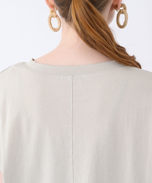 Paradise Picnic（パラダイスピクニック）の「cloche シルバーロゴカットソー（Tシャツ/カットソー・レディース・グレー/ホワイト/ブルー・FREE）」の14枚目の写真