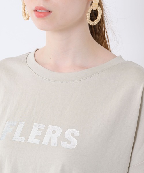 Paradise Picnic（パラダイスピクニック）の「cloche シルバーロゴカットソー（Tシャツ/カットソー・レディース・グレー/ホワイト/ブルー・FREE）」の7枚目の写真