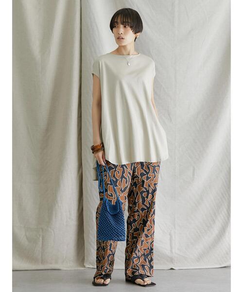 AMERICAN HOLIC（アメリカンホリック）の「アニマル柄綿サテンパンツ（その他パンツ・レディース・ダークネイビー・M/L）」の6枚目の写真