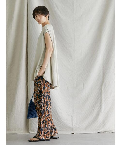 AMERICAN HOLIC（アメリカンホリック）の「アニマル柄綿サテンパンツ（その他パンツ・レディース・ダークネイビー・M/L）」の7枚目の写真