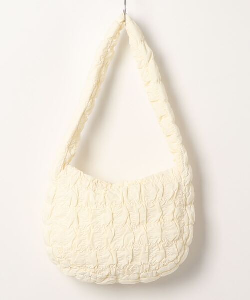 LAC-VERT（ラック・ヴェール）の「ワッフルキルティングハンドバッグ（ハンドバッグ・レディース・ホワイト/ブラック・FREE）」の10枚目の写真